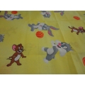 детски спален комплект чаршафи за единично легло "Том и Джери"